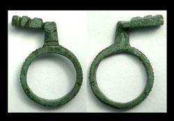Key Ring, Ornate, circa 1st-3rd Cent AD Sold!